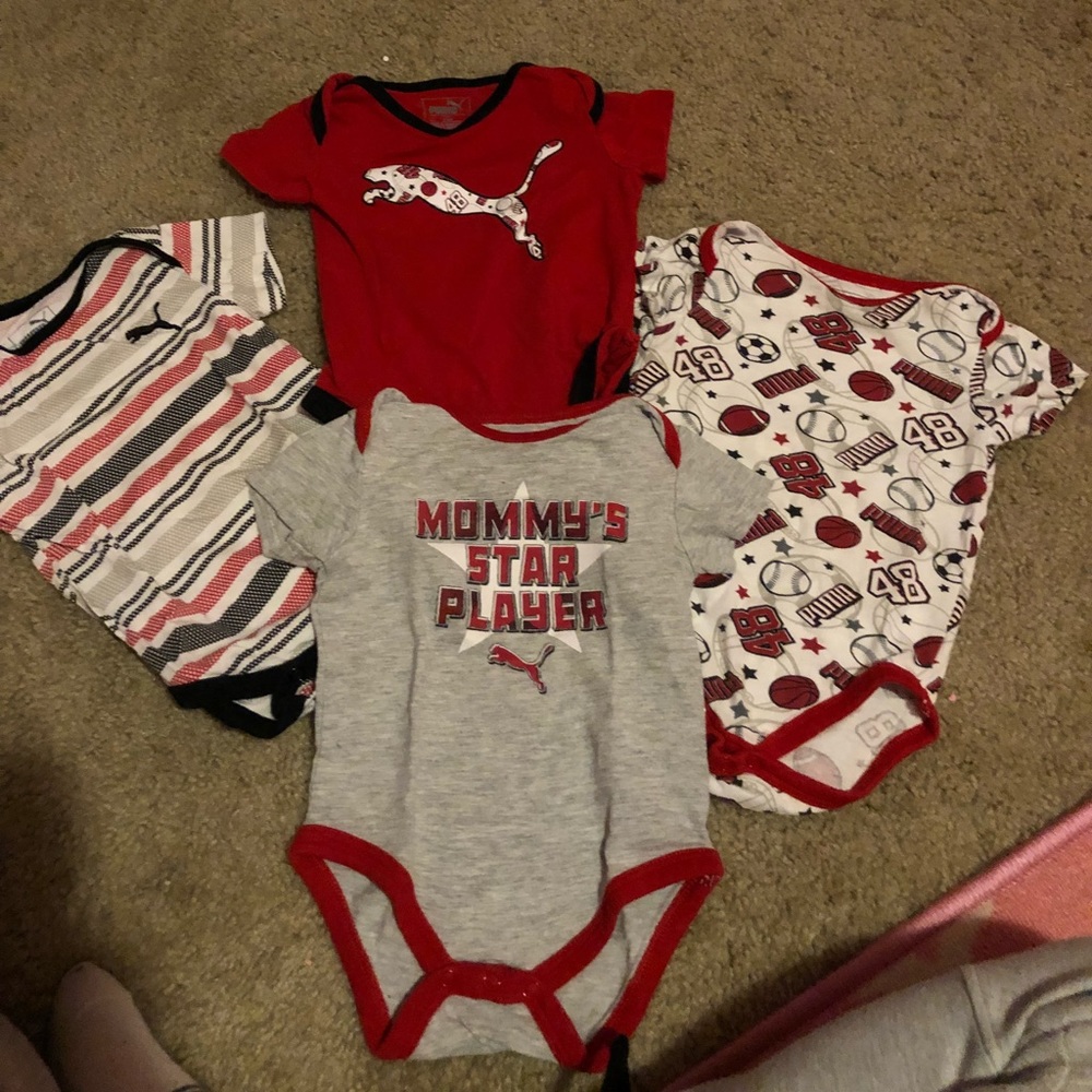 Four PUMA baby boy cami